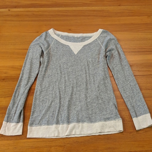 J. Crew Tops - J. Crew cotton crew neck sweatshirt